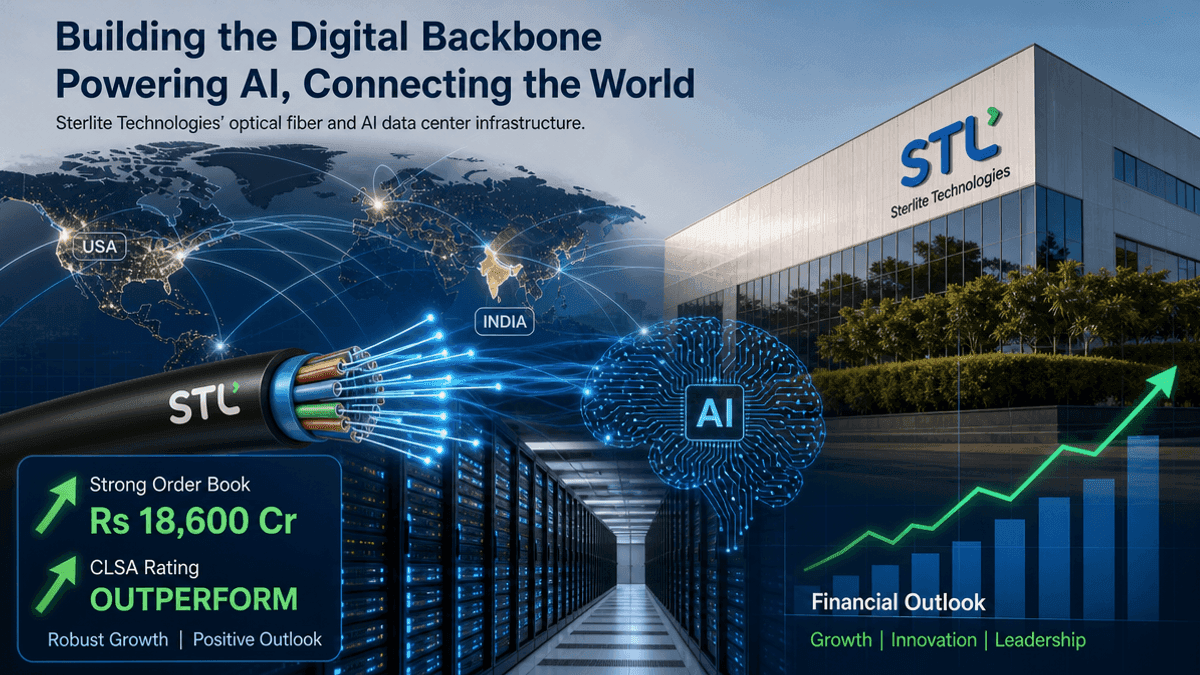 Sterlite Technologies: CLSA Sees 46% Upside on AI Data Centre Orders