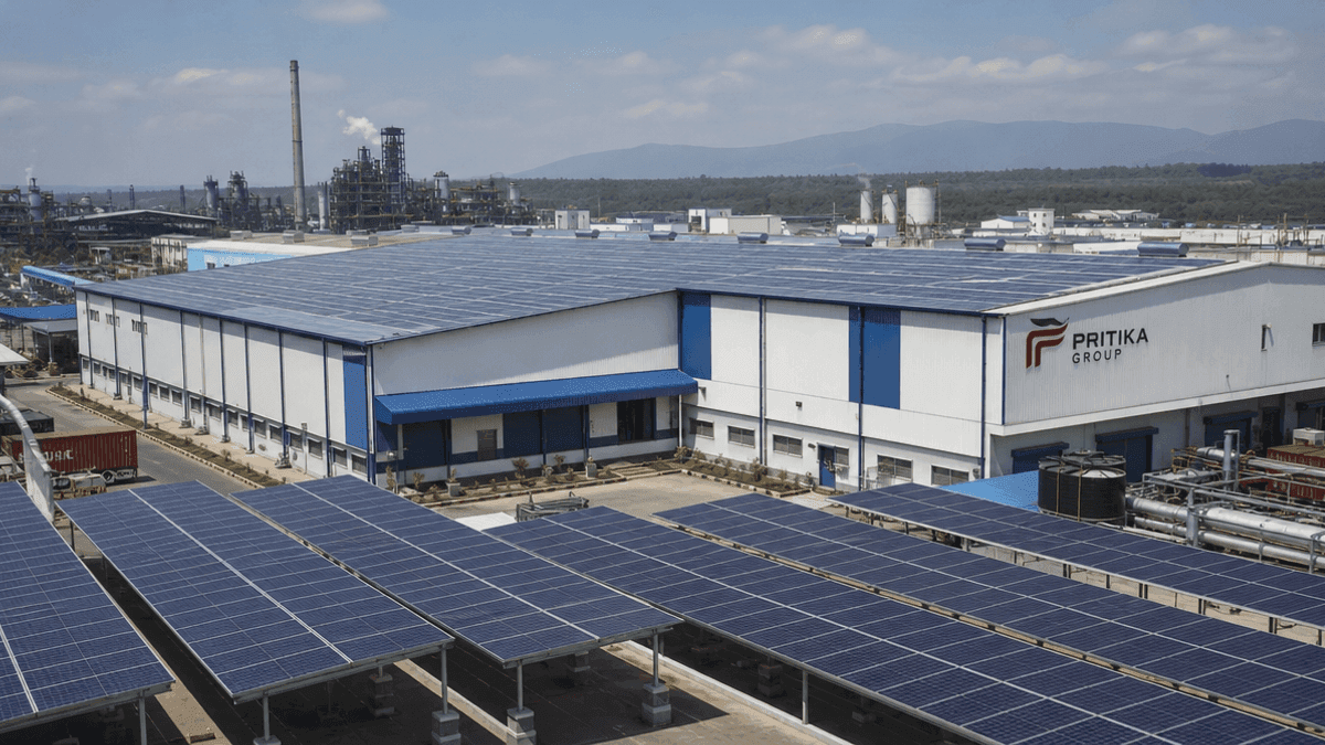 Pritika Group Seals 25-Year Solar Deal, Eyes Rs 110 Cr Savings