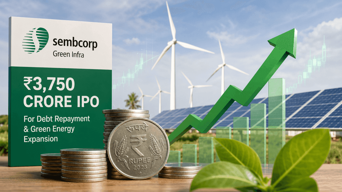 Sembcorp Green Infra IPO: ₹3,750 Cr for Debt Repayment