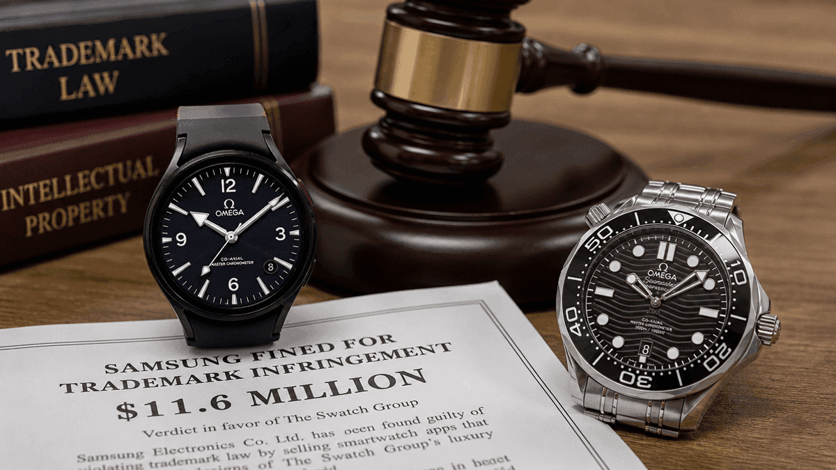 Samsung Fined $11.6M for Swatch Trademark Infringement
