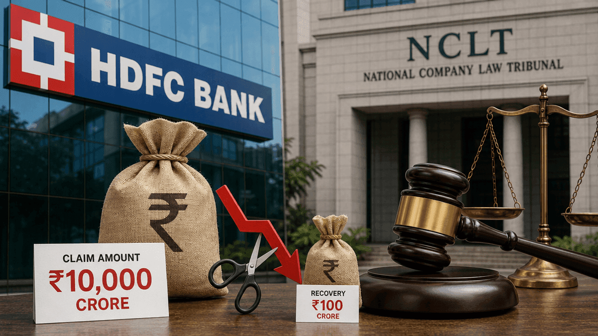 HDFC Bank Challenges Chandra’s Debt Plan Over 99.97% Haircut