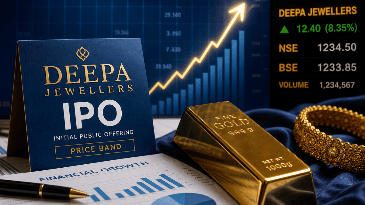 Deepa Jewellers IPO: Price Band Set at ₹168-177