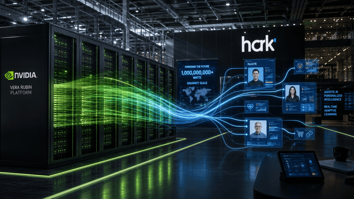 Hark Partners with NVIDIA for Gigawatt-Scale AI Compute