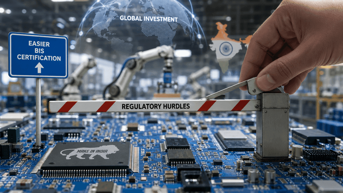India Eases BIS Rules for High-Tech Manufacturing