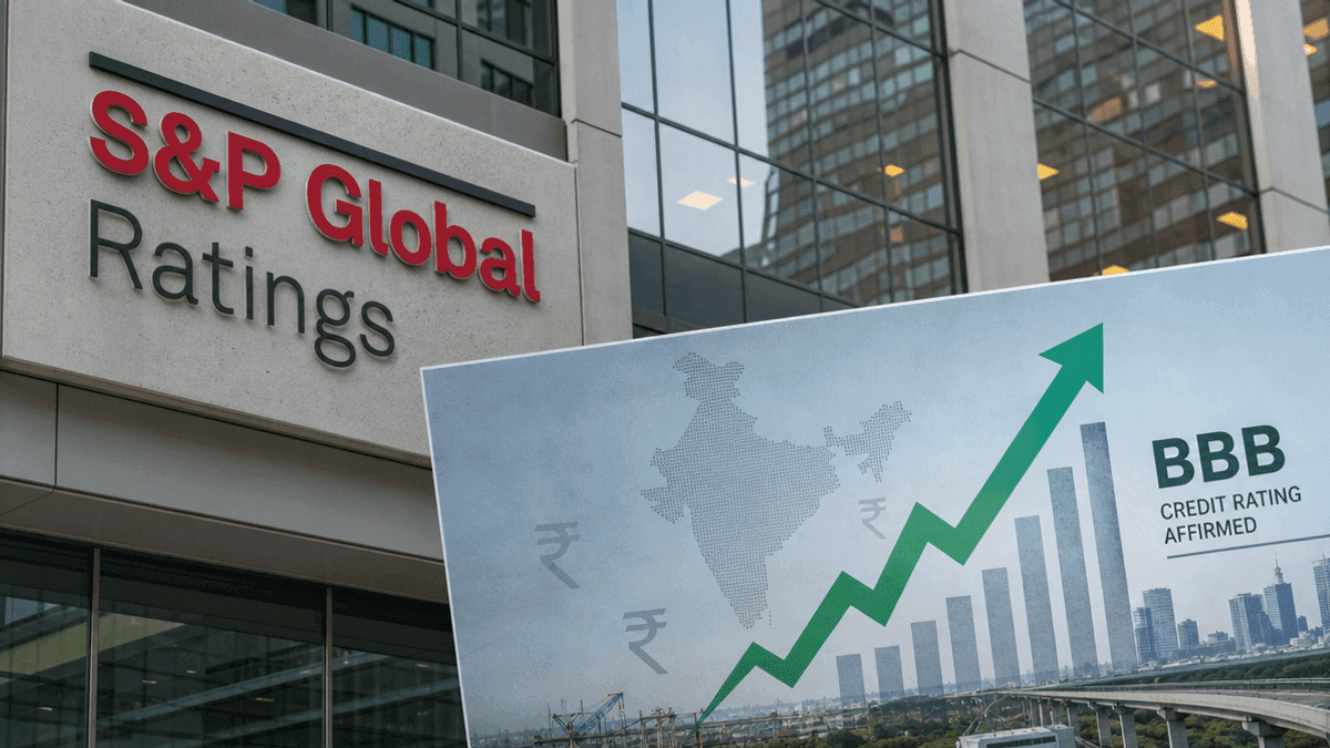 S&P Affirms India’s BBB Rating: Strong Economy Drives Stability