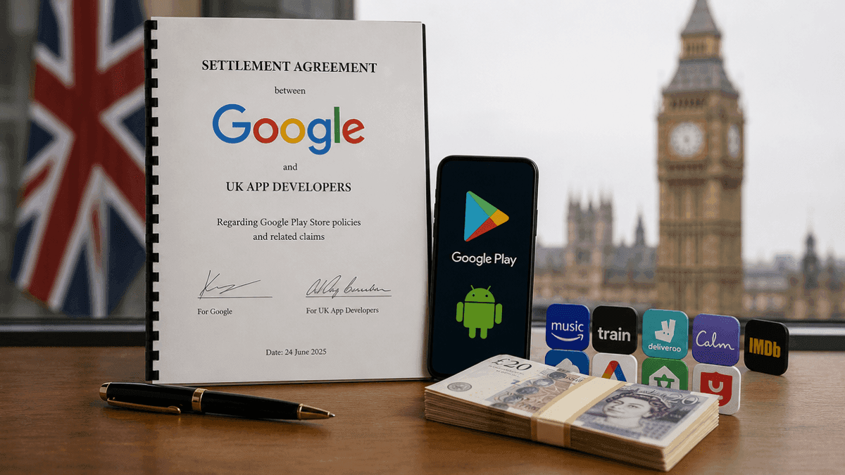Google Settles UK Play Store Lawsuit for $353M