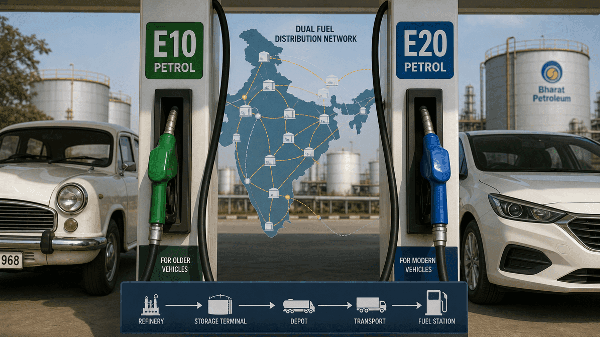 India Considers E10 Petrol for Older Cars Amid Supply Chain Review