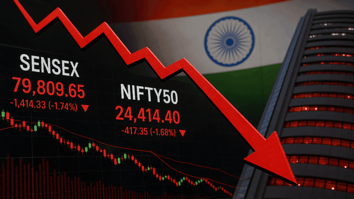 Indian Indices Dip: Sensex & Nifty Decline on Aug 27