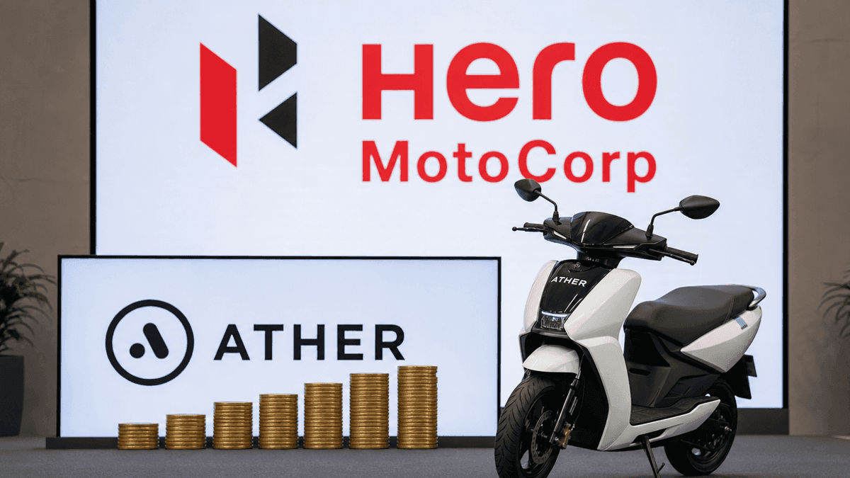 Hero MotoCorp Boosts Ather Energy Stake to 32.8%
