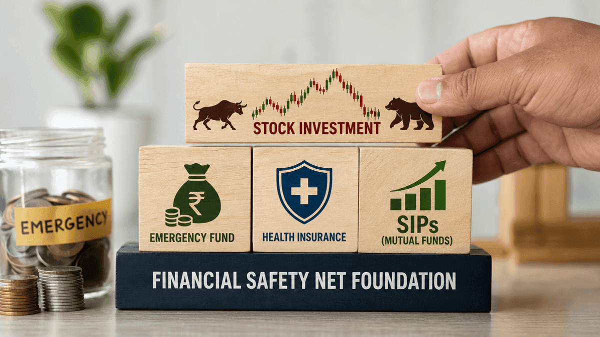 Build Financial Safety Net Before Stock Investing