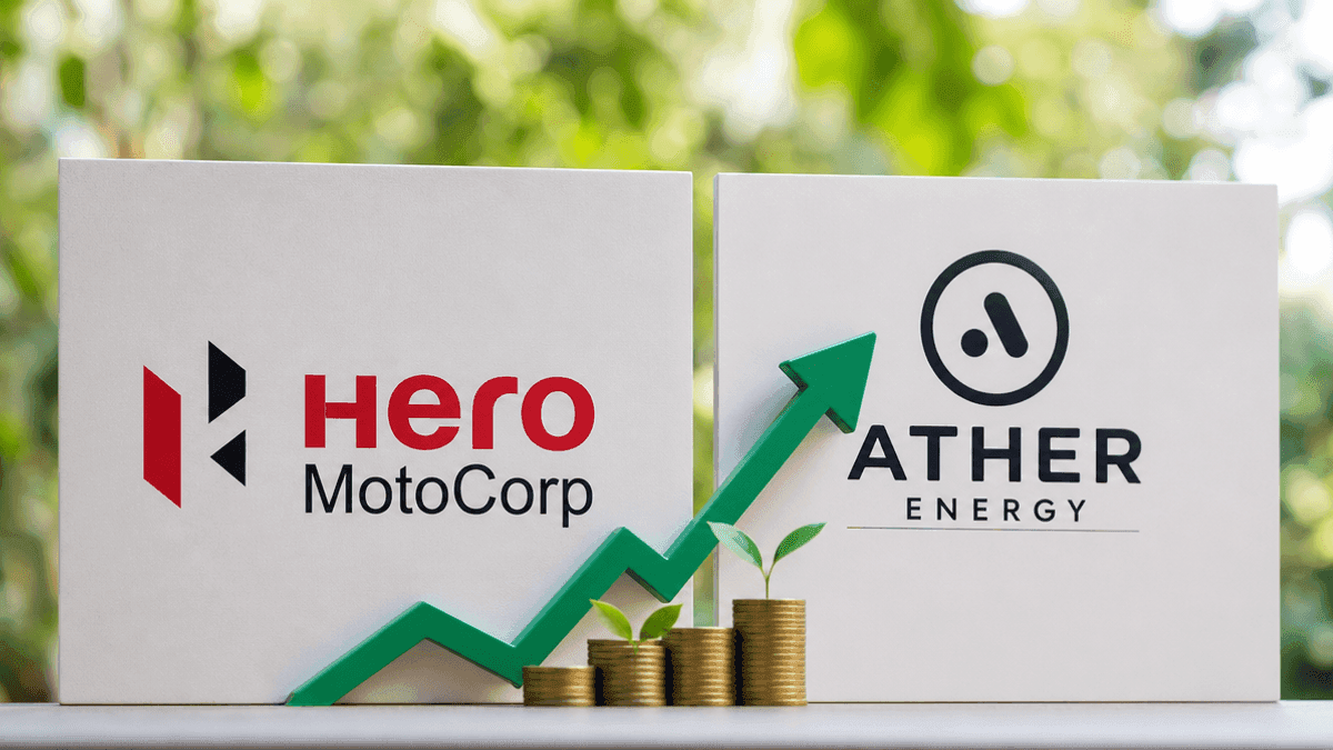 Hero MotoCorp Invests Rs 1,758 Cr in Ather Energy, Boosts Stake