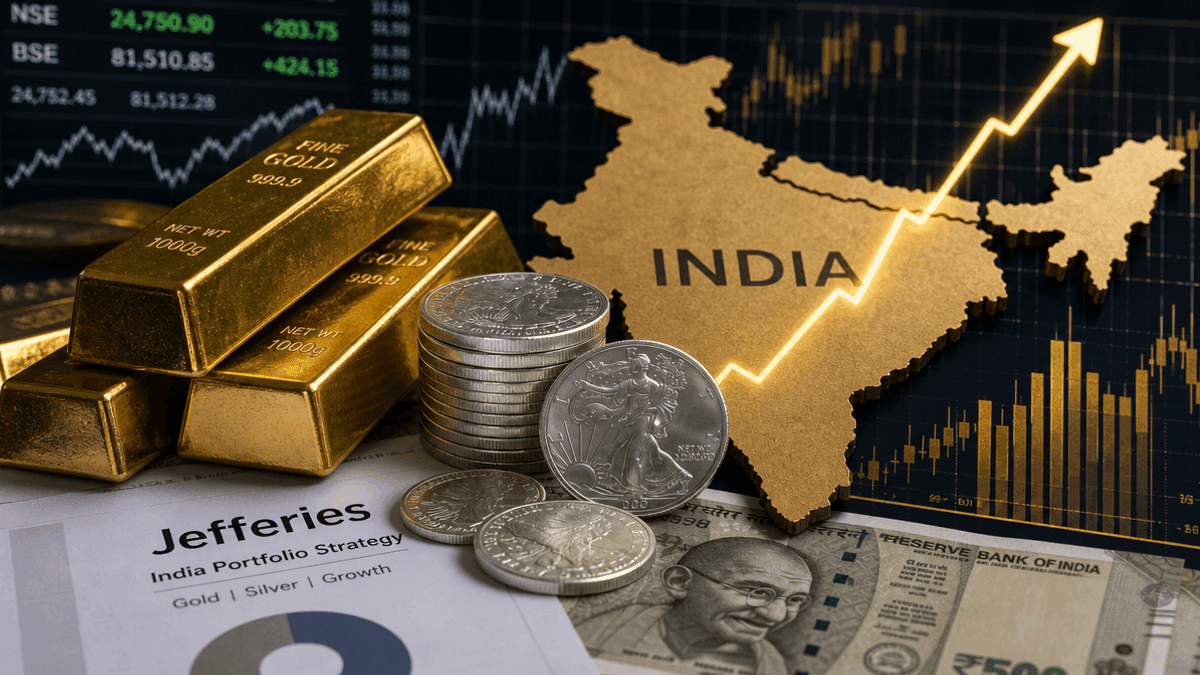 Jefferies Adds Gold, Silver Stocks to India Portfolio