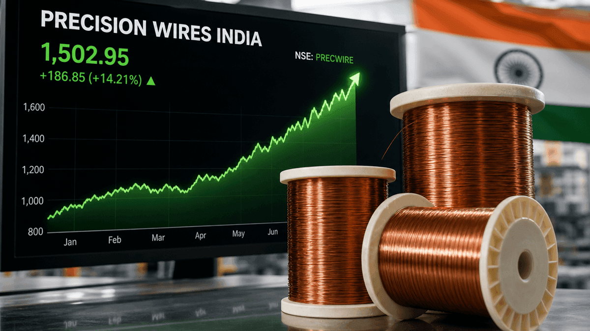 Precision Wires India Stock Hits 52-Week High, Surges 20%
