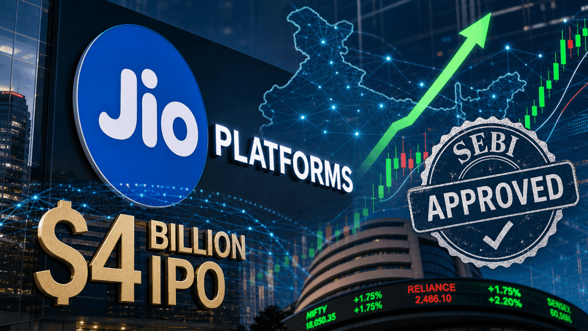 Jio Platforms IPO: SEBI Approves $4 Billion Offering, India’s Largest