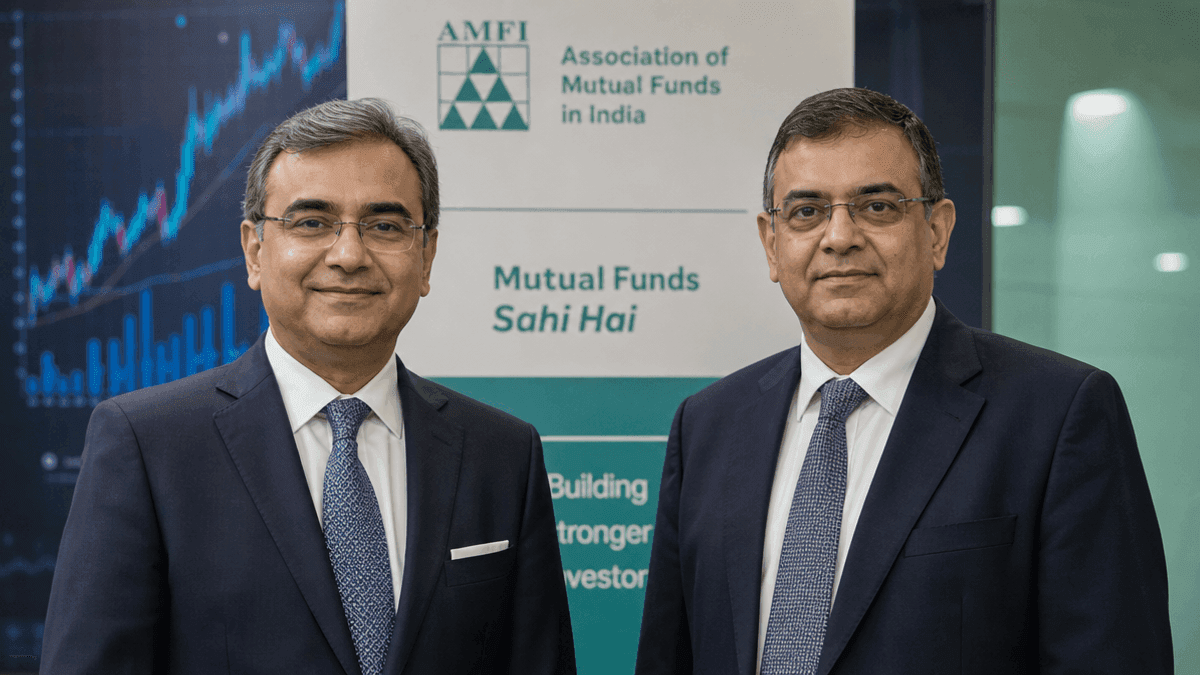 AMFI Re-elects Sundeep Sikka Chairman, Vishal Kapoor Vice Chairman