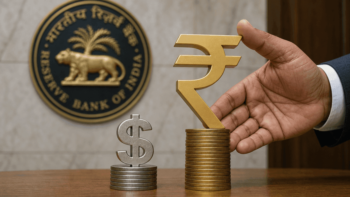Indian Rupee Gains 0.33% Weekly, Ends Two-Week Slide