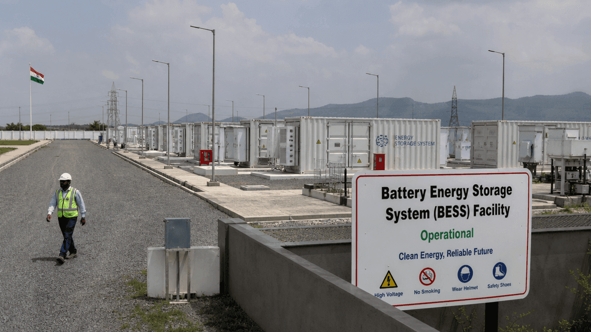 India’s Energy Storage Awards Drop 65% Despite Deployment