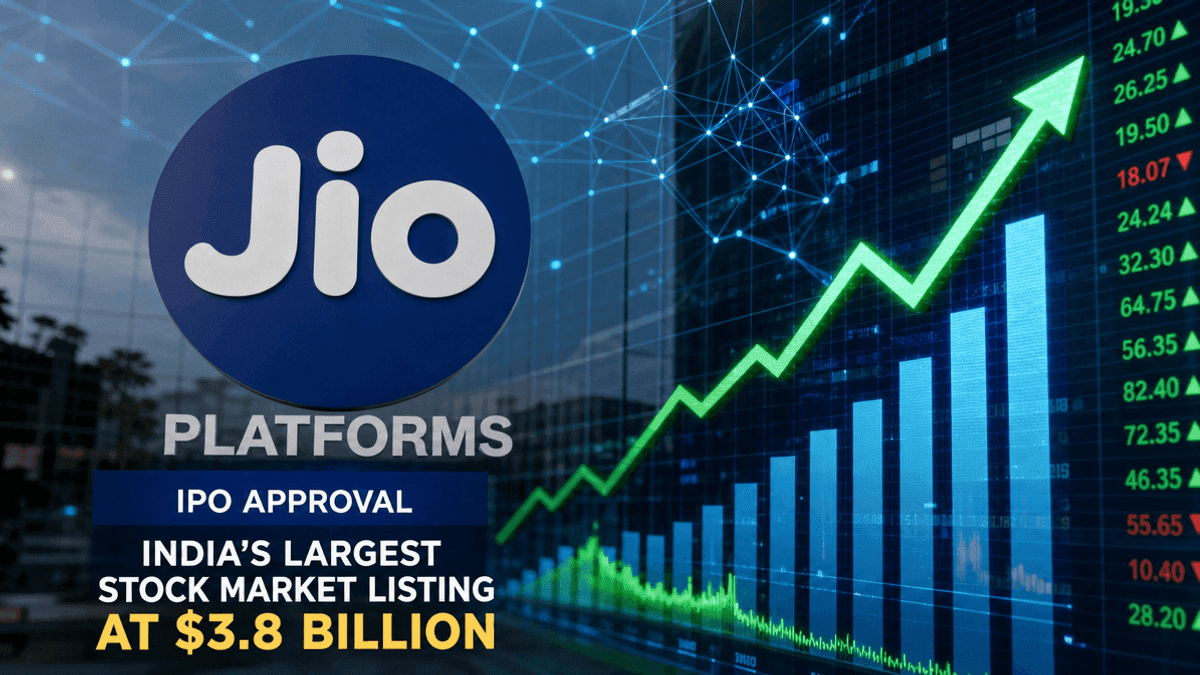 Jio Platforms IPO: India’s Largest $3.8B Listing Gets SEBI Nod