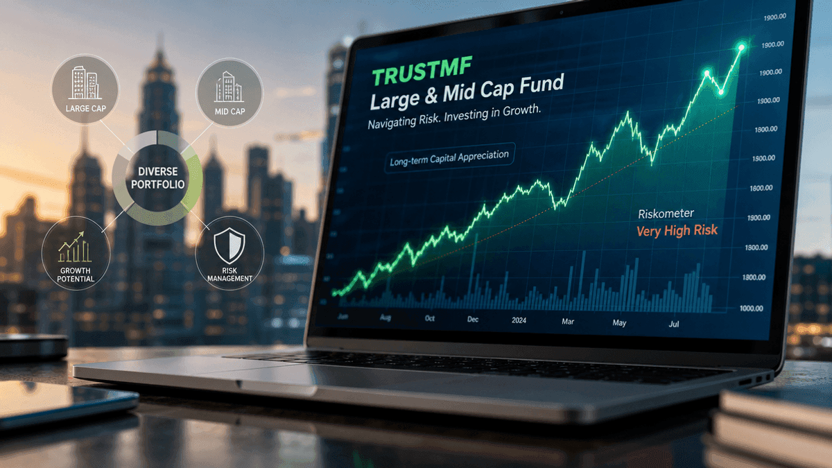 TRUSTMF Large & Mid Cap Fund: ₹6,907 Cr AUM, High Risk
