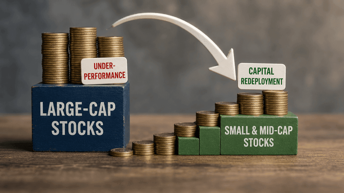 Fund Managers: Large-Cap Stocks Lagging in India Market Shift