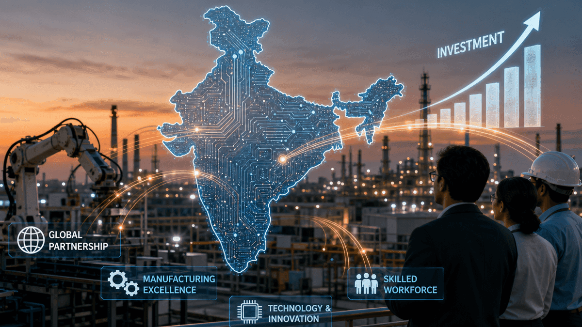 India Invites Global Investors to Boost Manufacturing & Tech
