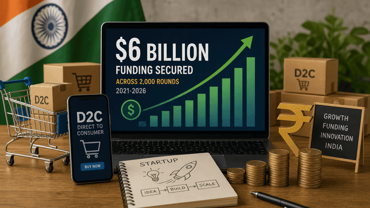 India D2C Startups Raise $6B: IPOs & Acquisitions Surge