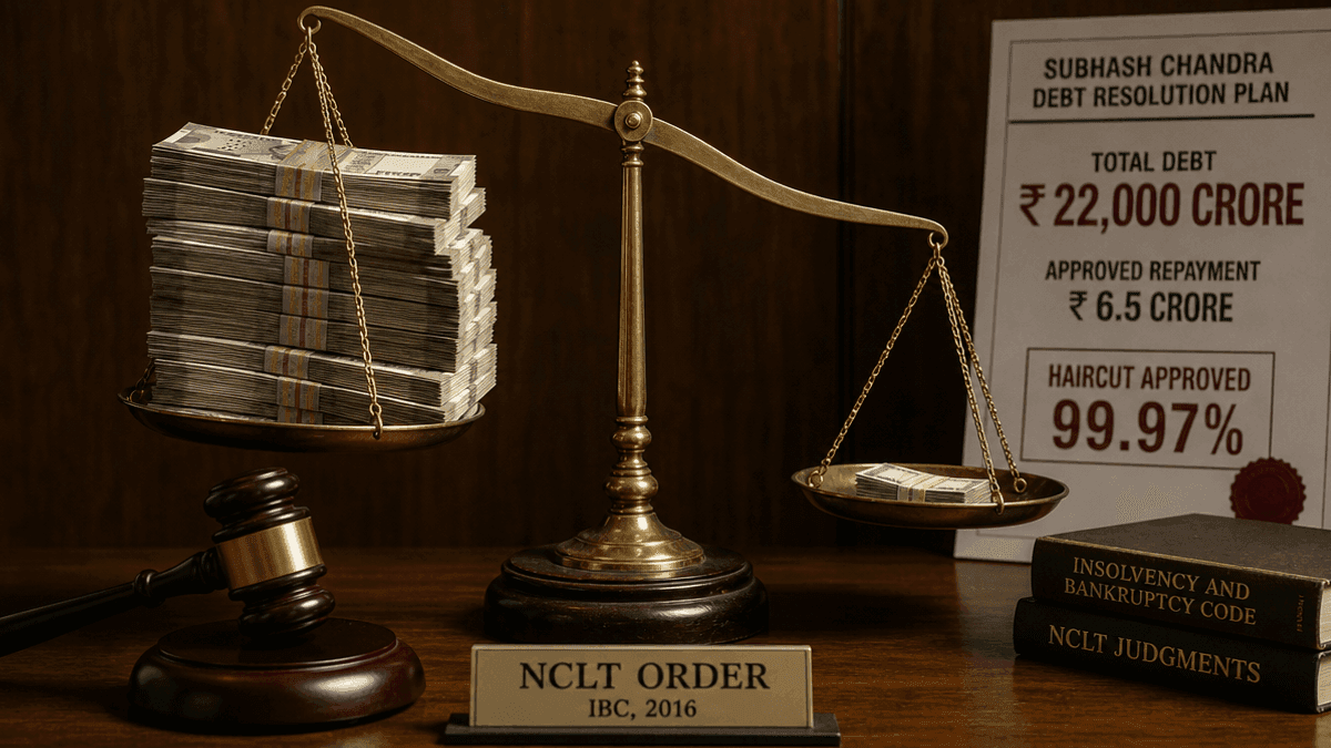 NCLT OKs Subhash Chandra’s Debt Plan, IBC ‘Associate’ Test Debated