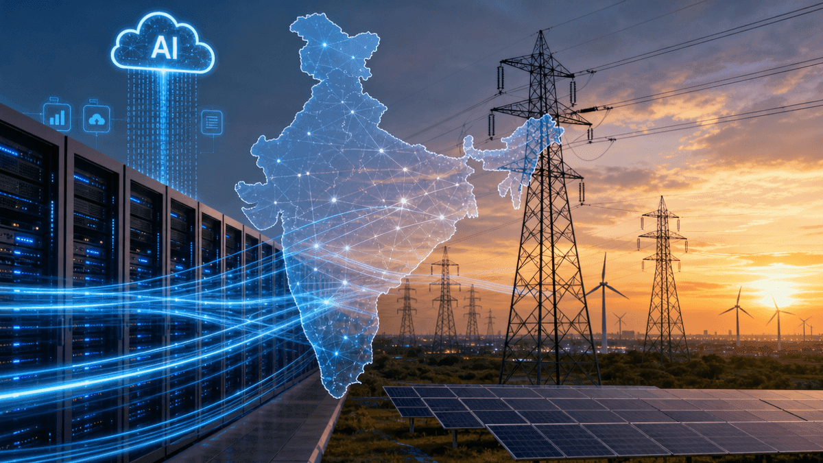 India’s Data Center Boom: Power Sector Growth & Top 6 Stocks