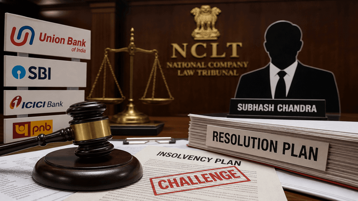 Union Bank to Challenge Subhash Chandra Insolvency Plan Approval