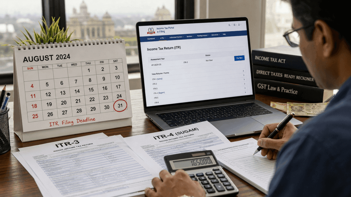ITR Filing Deadline: Key Steps for Business Owners (Aug 31)