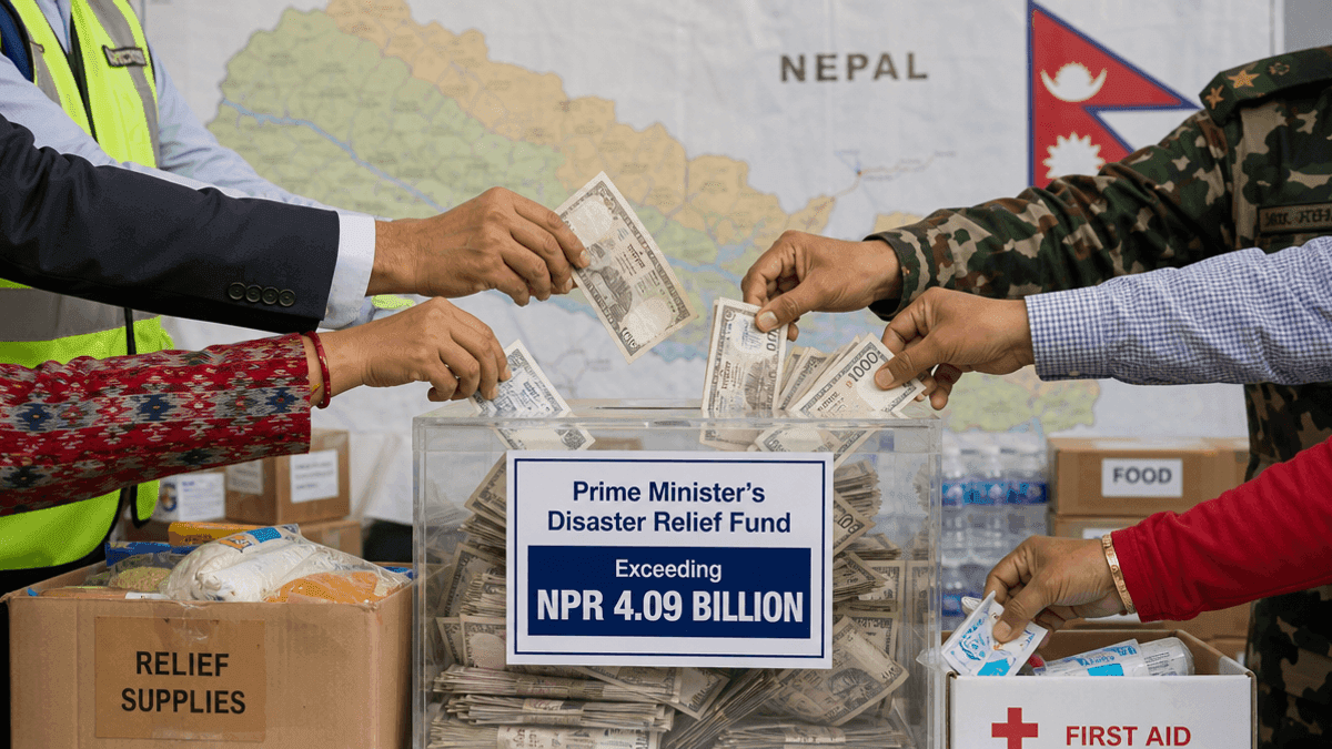 Nepal Flood Relief Fund Surpasses NPR 4.09 Billion