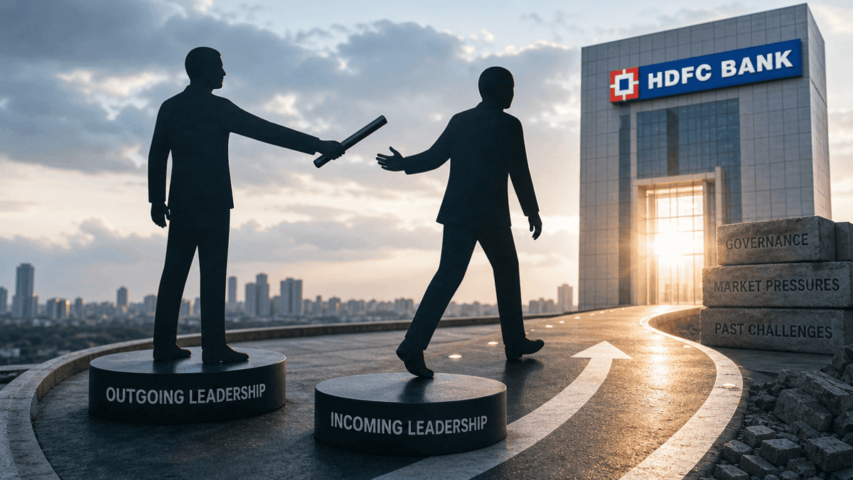 HDFC Bank CEO Sashidhar Jagdishan to Exit Oct 2026
