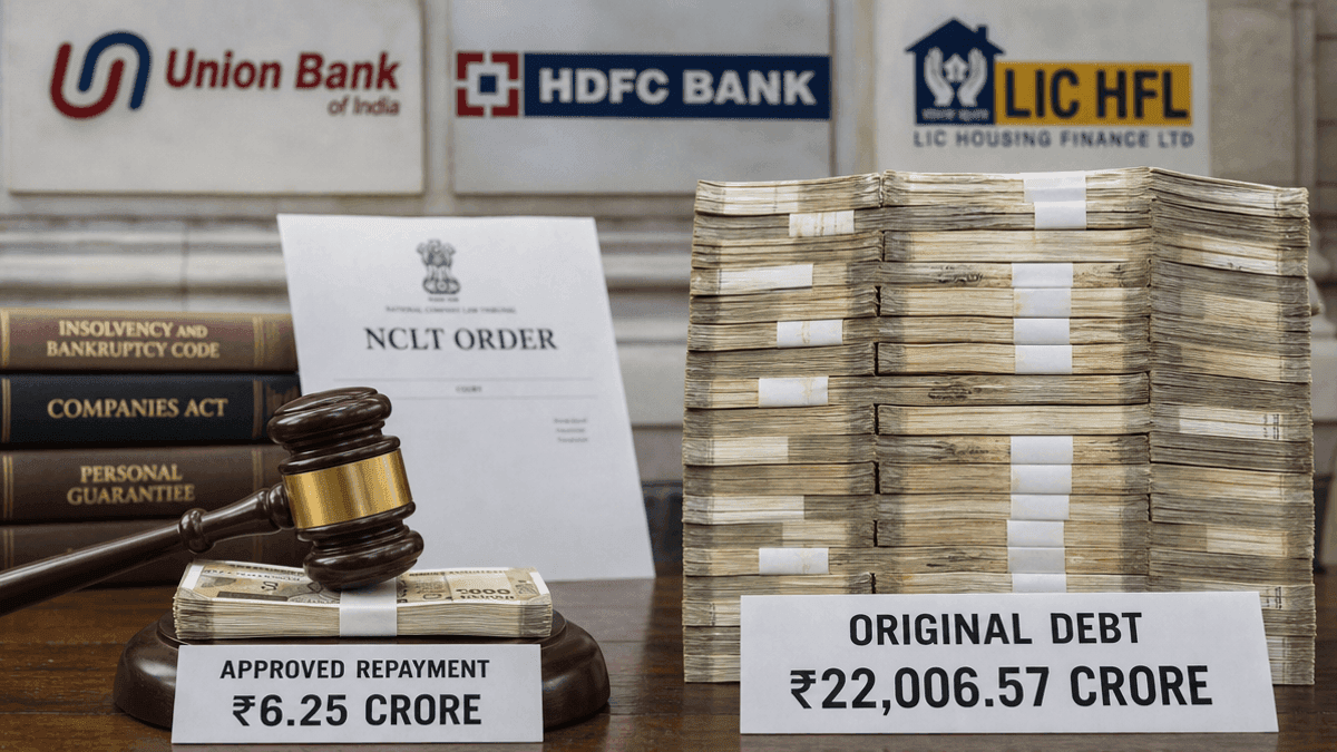 NCLT Approves Subhash Chandra’s ₹6.25 Cr Repayment Plan, Lenders Appeal