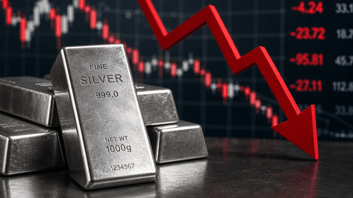 Delhi Silver Rate Drops ₹5,000 to ₹2,71,900/KG