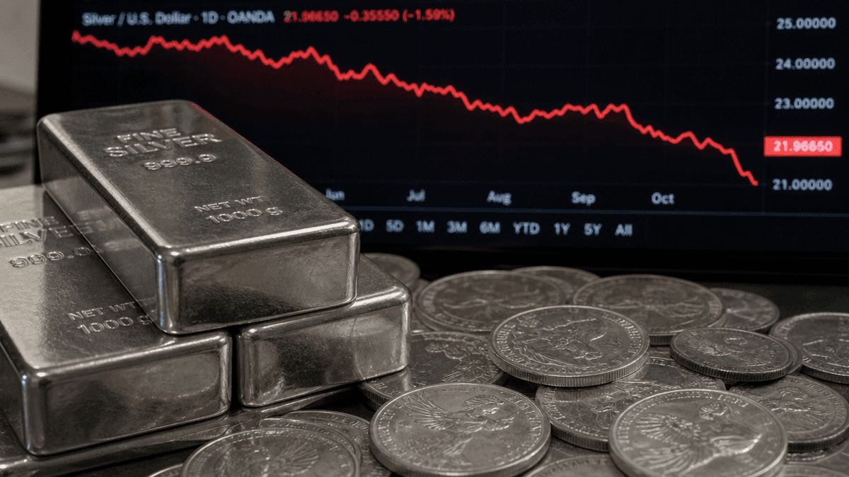 Rohtak Silver Price Falls ₹5,000 to ₹2,71,900/KG