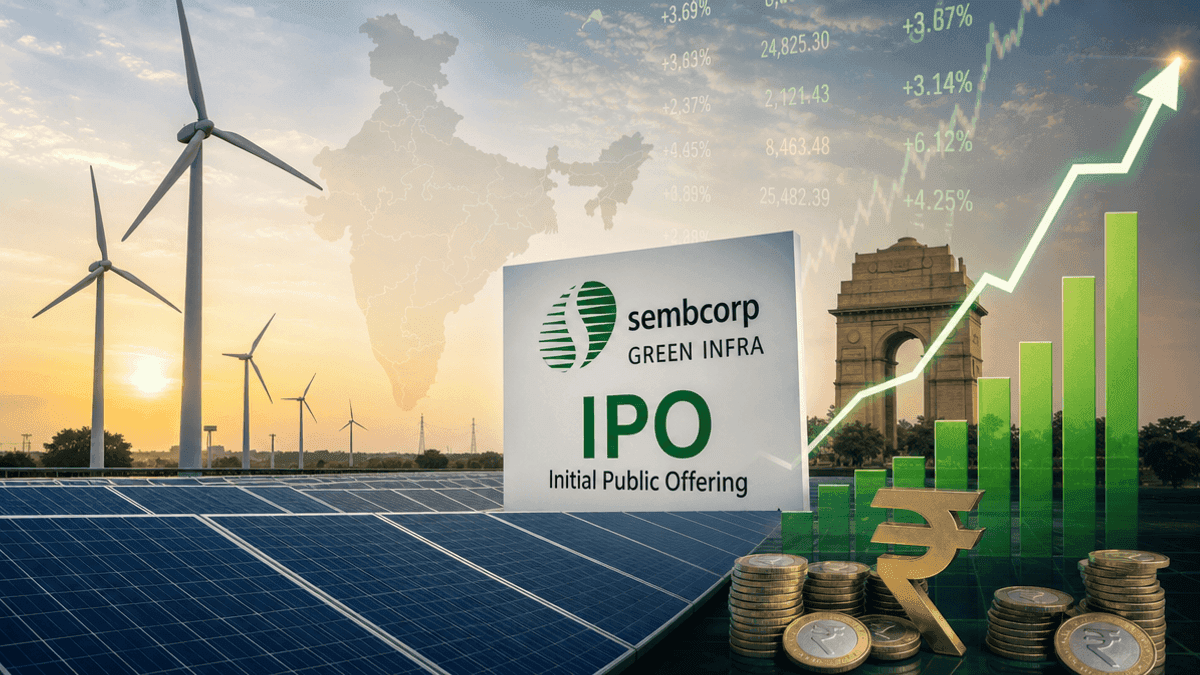 Sembcorp Green Infra IPO: Rs 3,750 Cr Raise in Mumbai