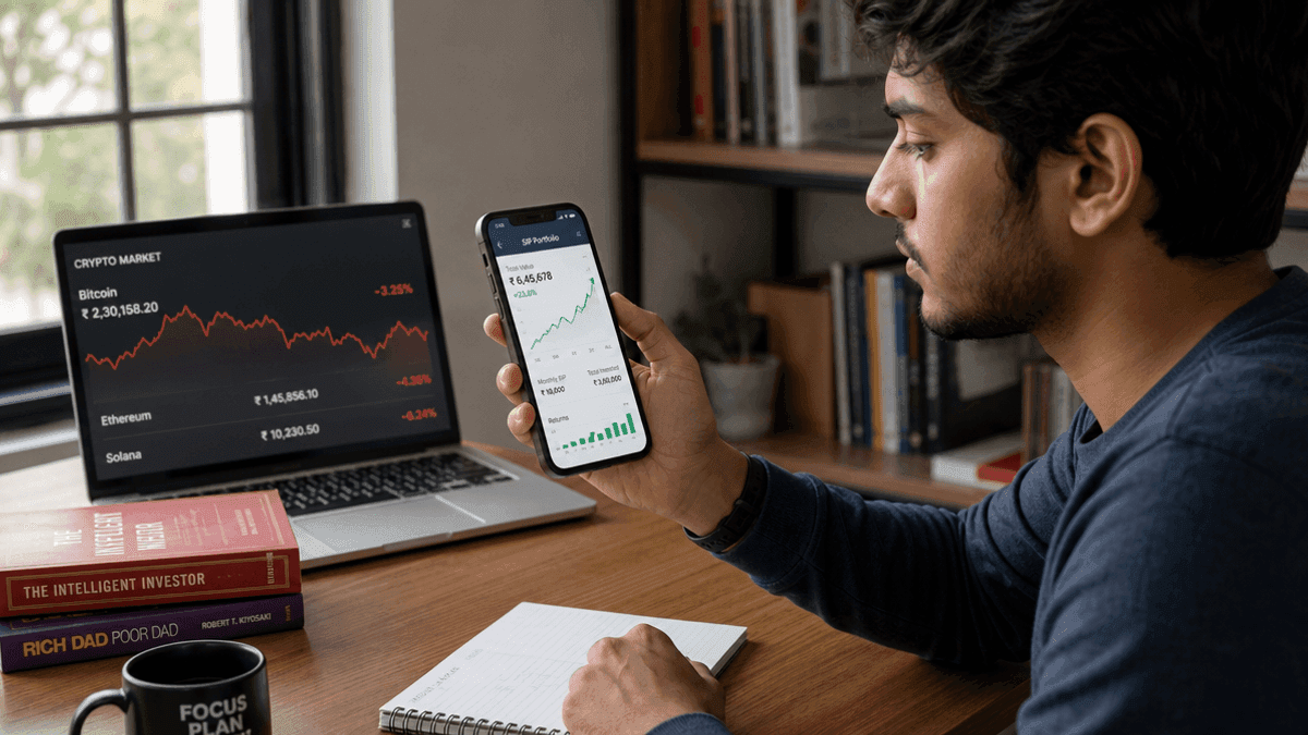Young Indians Favor SIPs Over Crypto for Stable Financial Growth