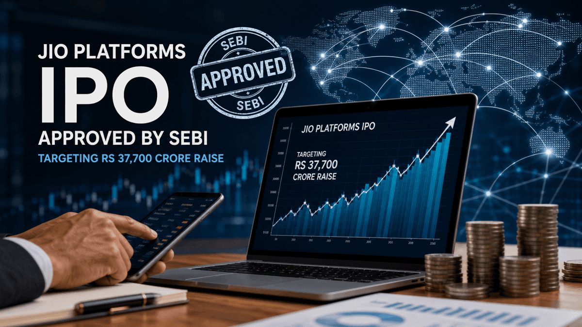 Jio Platforms IPO Cleared by Sebi, Aims for Rs 37,700 Crore