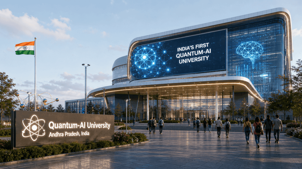 India’s 1st Quantum-AI University in AP: ₹730 Cr Investment