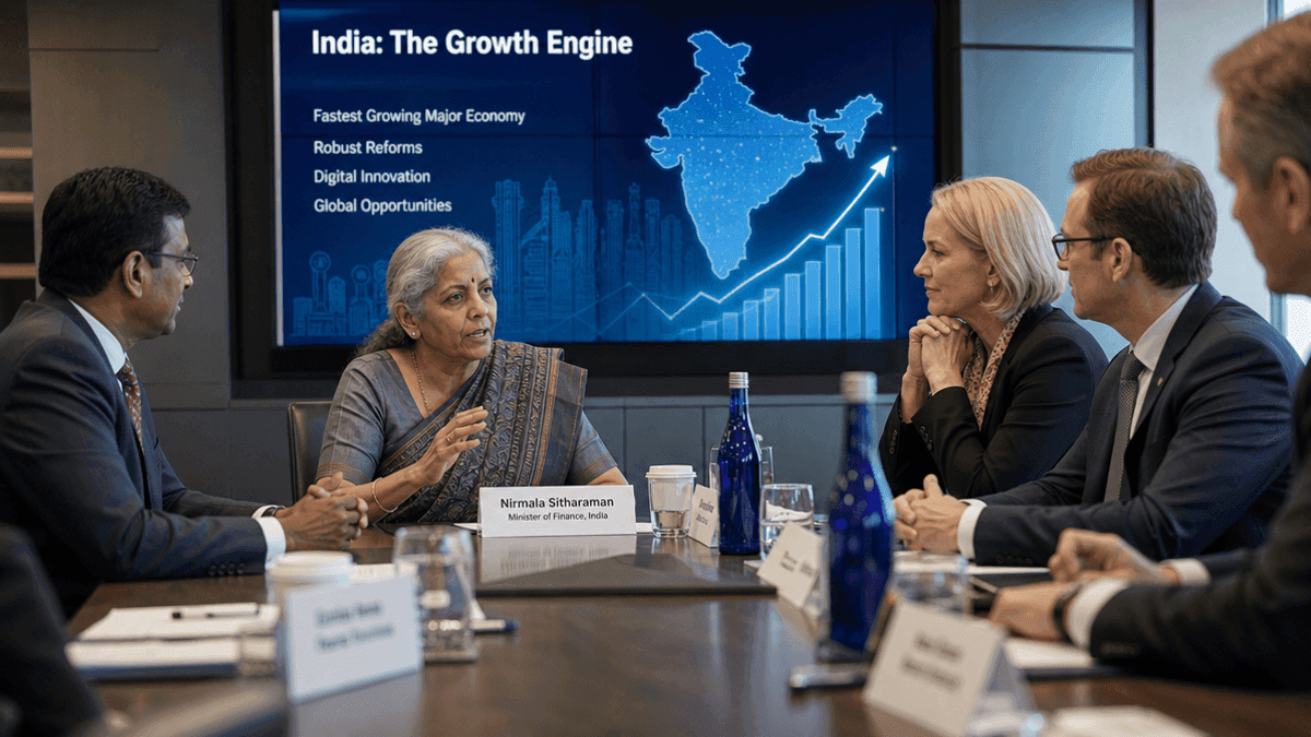 India Investment Hub: Sitharaman Courts US Business Leaders