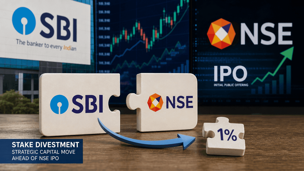 SBI Trims NSE Stake Ahead of Rs 30,000 Cr IPO