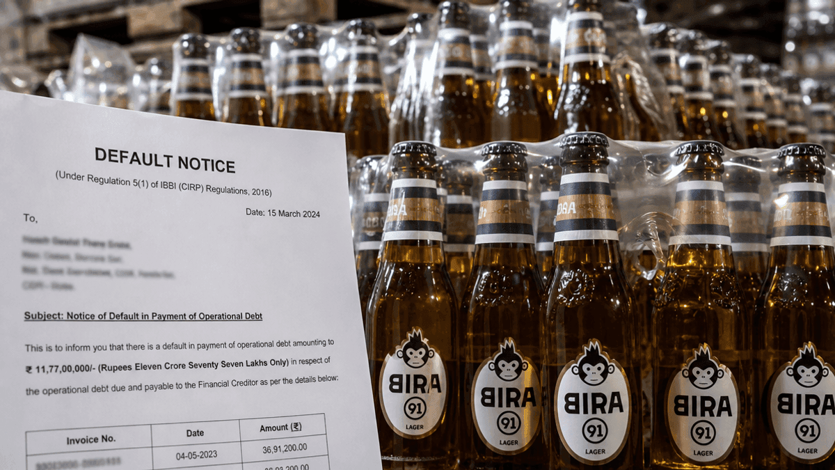 HNGIL Issues Default Notice to Bira 91 for ₹11.77 Cr Dues