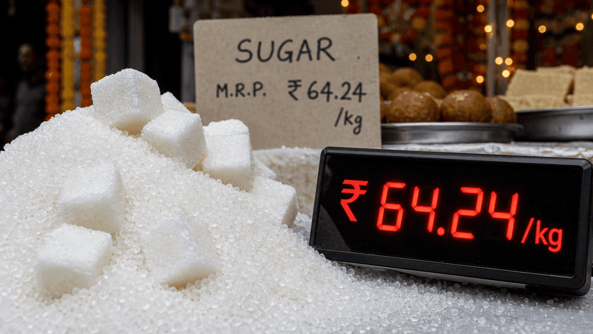 India Sugar Prices Surge Past ₹60/kg Pre-Festive