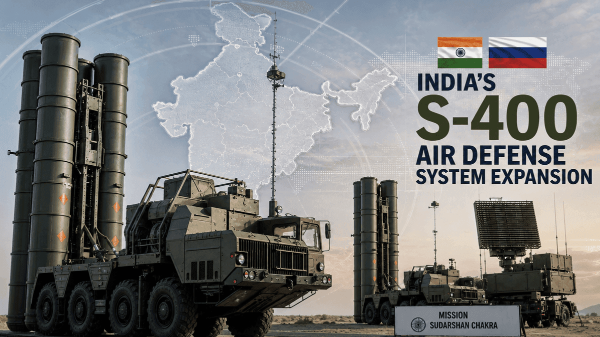 India Eyes 5 More Russian S-400 Air Defense Systems
