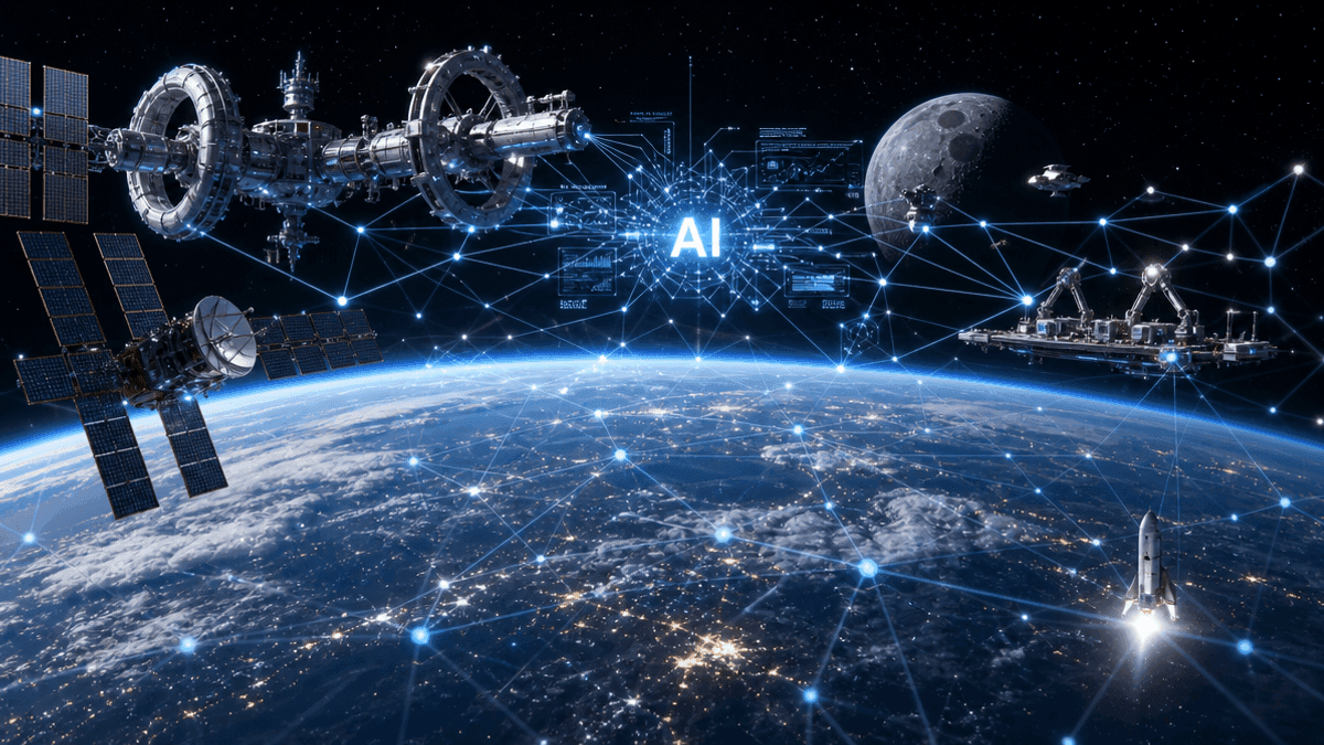 AI to Drive Orbital Economy: $200B Investment by 2030