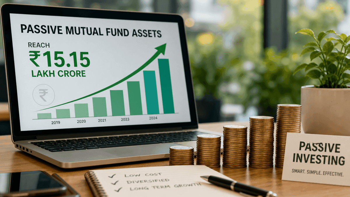 India Passive Mutual Funds Hit ₹15.15 Lakh Cr by July 2026