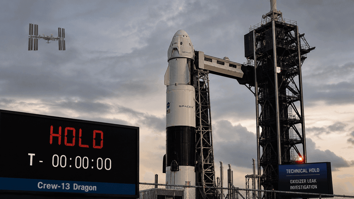 SpaceX, NASA Delay ISS Mission: Dragon Oxidizer Leak