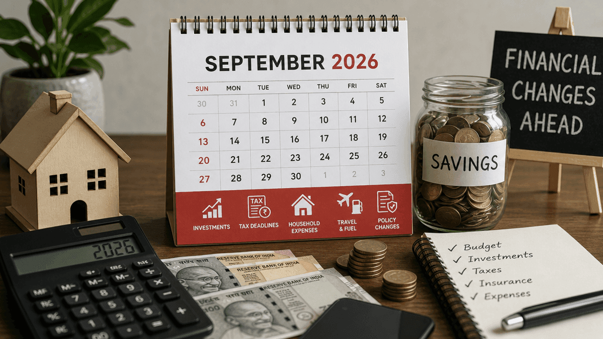 India’s September 2026 Financial Overhaul: Investments, Taxes & More