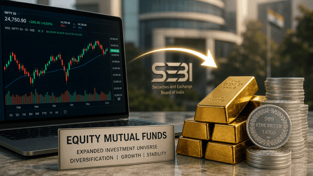 Equity Funds Can Now Invest in Gold & Silver ETFs in India
