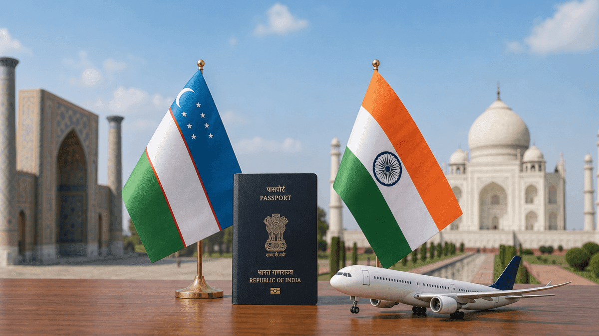 Uzbekistan Offers 30-Day Visa-Free Entry for Indians